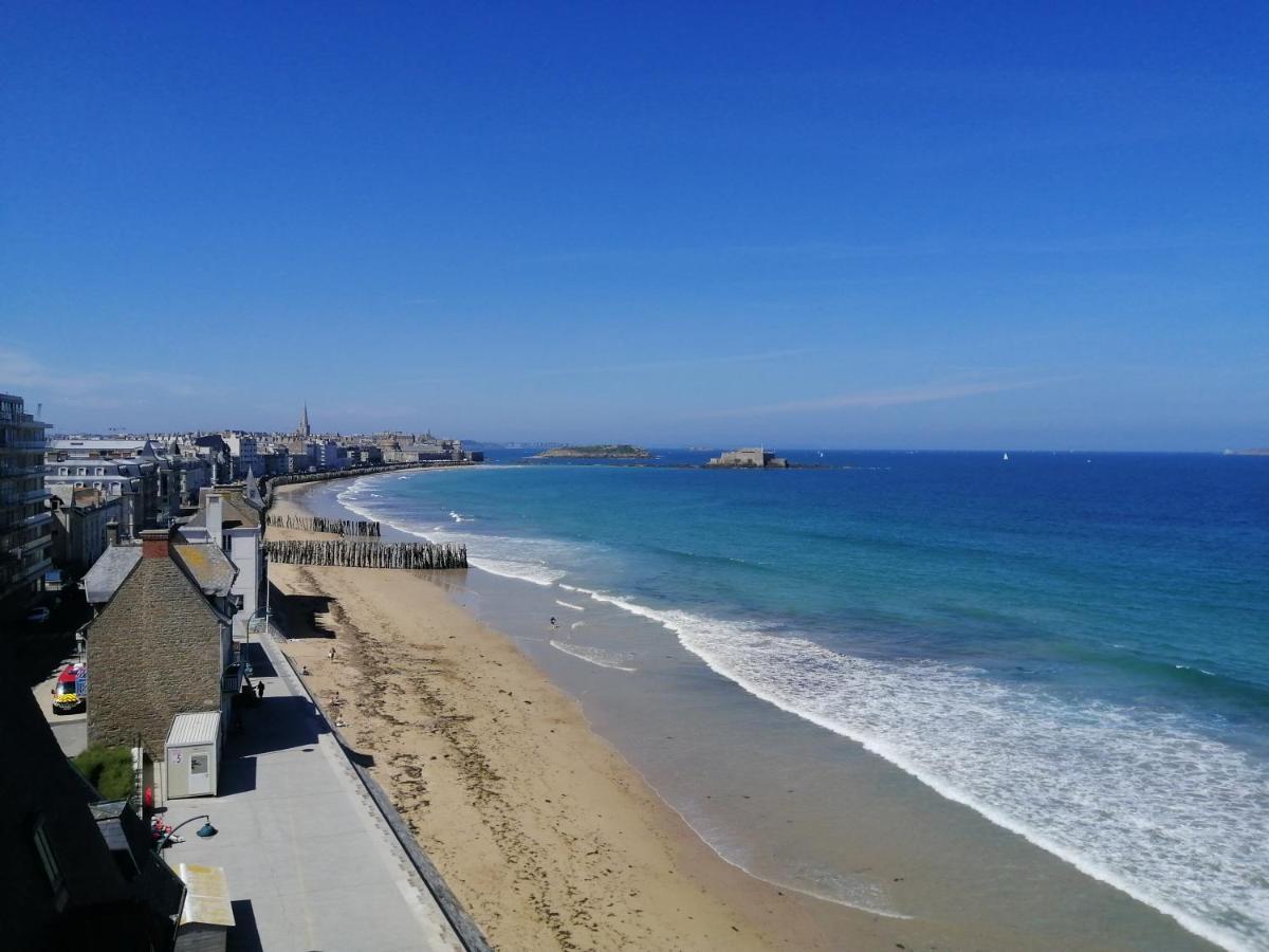 Appartement Saint-Malo 800M De La Plage Eksteriør bilde