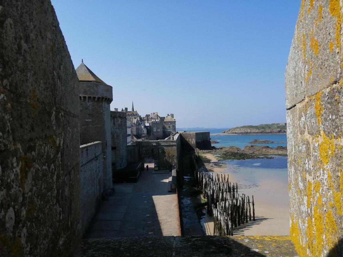 Appartement Saint-Malo 800M De La Plage Eksteriør bilde