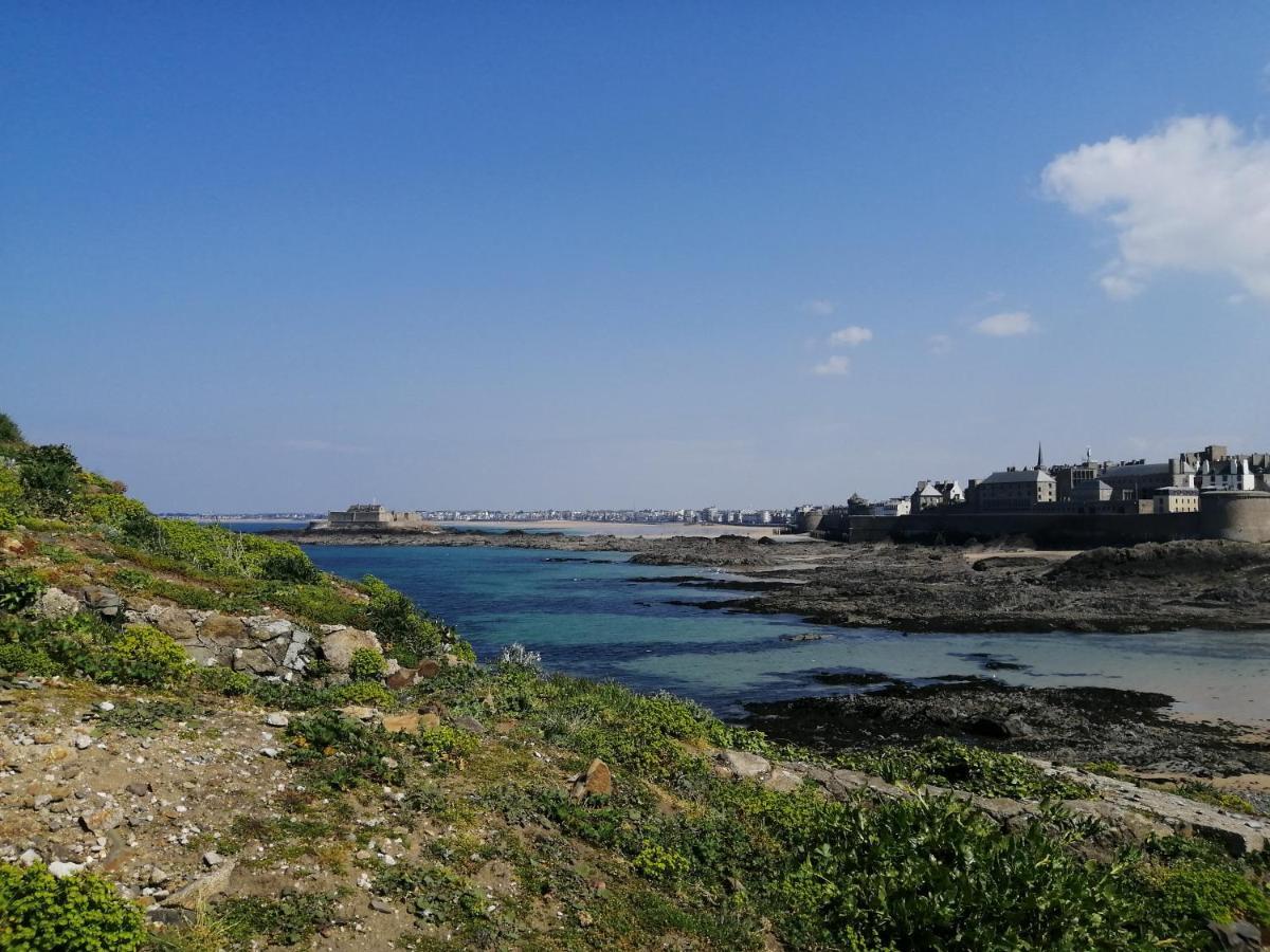Appartement Saint-Malo 800M De La Plage Eksteriør bilde